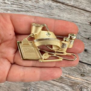Vintage Jewelry Nurse Brooch Nurse Gift Nursing Brooch Doctor Brooch